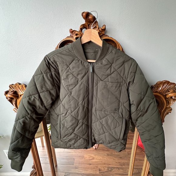 Frank And Oak Skyline Reversible Bomber in Rosin, size small - Picture 5 of 14